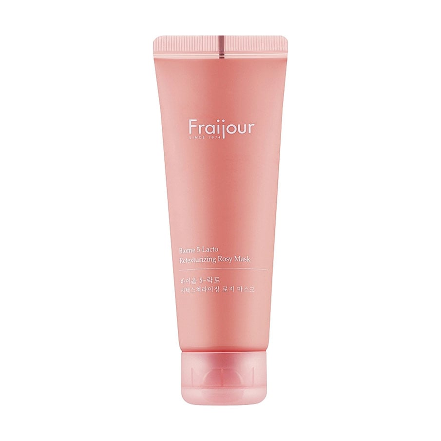 Пом'якшувальна глиняна маска для обличчя Fraijour 5-Lacto Retexturizing Rosy Mask з пробіотиками, 75 мл